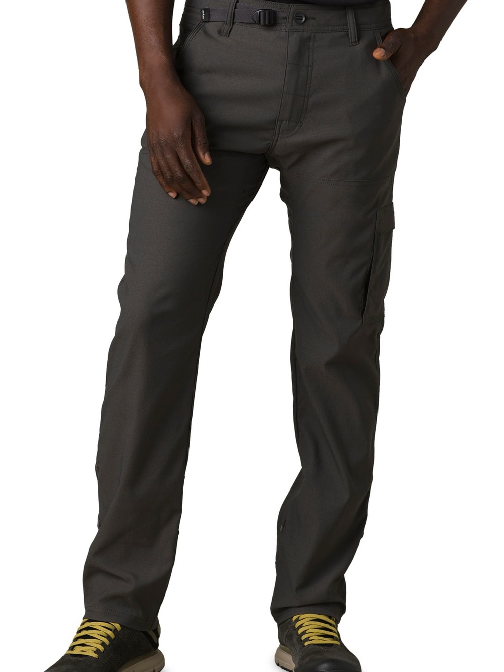 Prana Men's Stretch Zion Slim Pant II Dark Iron Convertible Outdoor Hiking 40/30